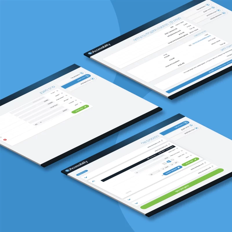 עיצוב ופיתוח פלטפורמה ותוסף נגישות iAccessibility - איימארק אימג'