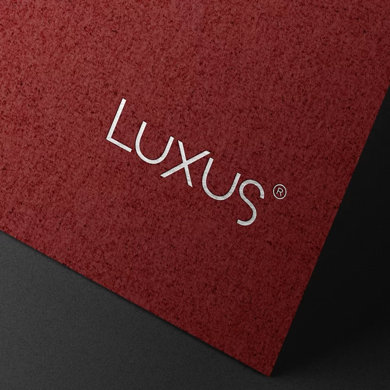 עיצוב לוגו וסמל אריזות Luxus - איימארק אימג'