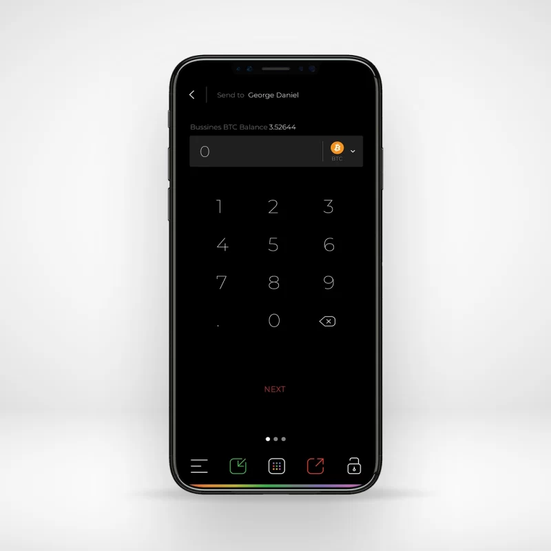 עיצוב אפליקציית ארנק Wallet.App - איימארק אימג'