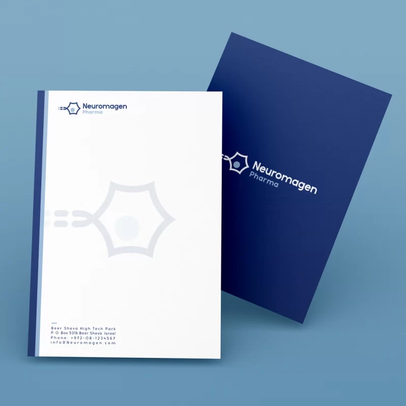 מיתוג ועיצוב לוגו Neuromagen Pharma - איימארק אימג'