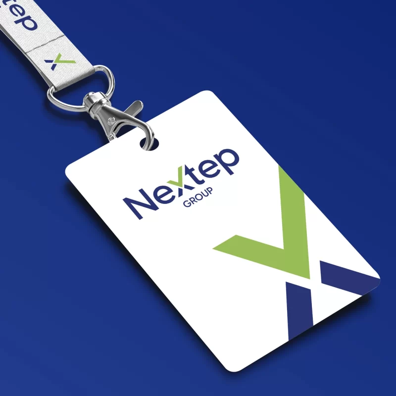 מיתוג ועיצוב לוגו חברת Nextep Group - איימארק אימג'