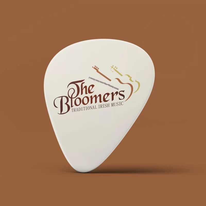 עיצוב לוגו וסמל להקה The Bloomers - איימארק אימג'